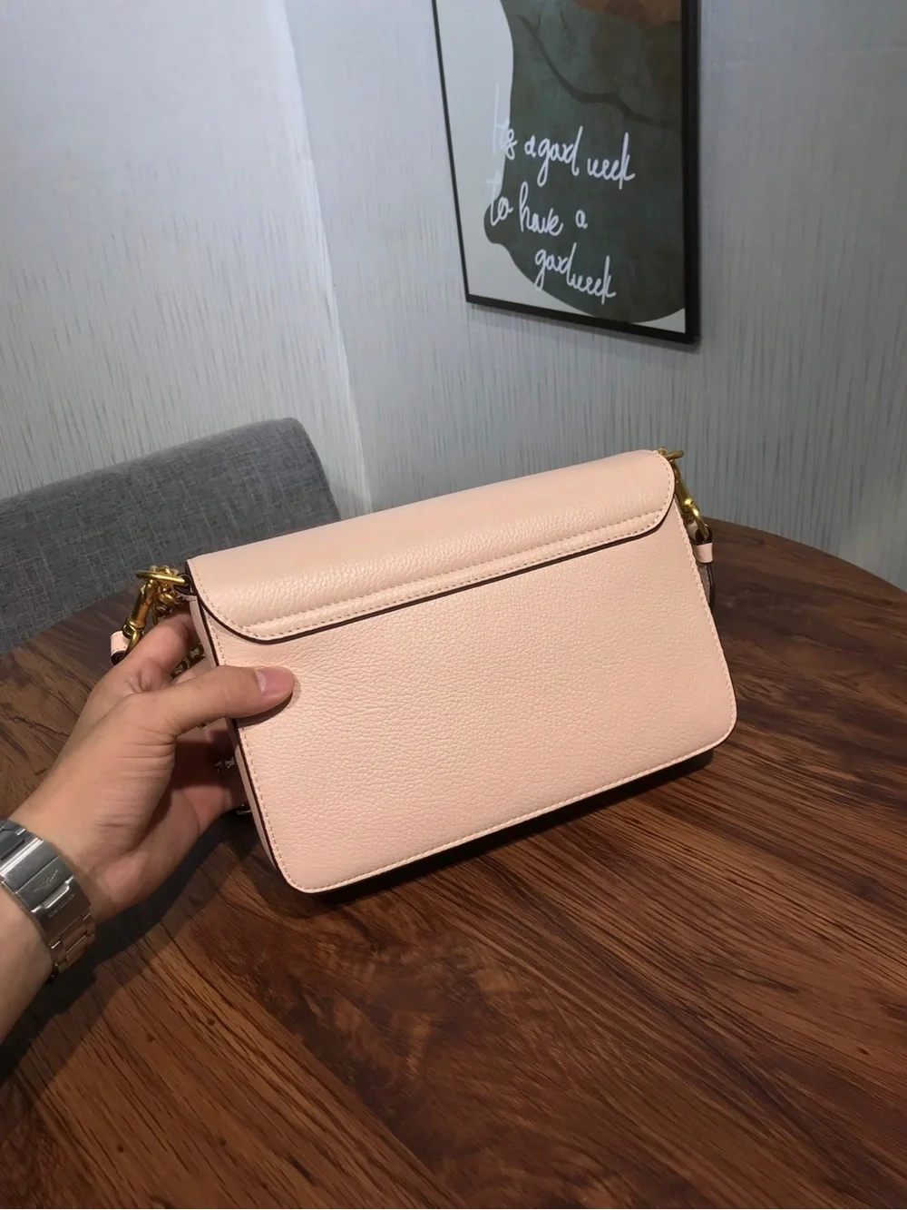 Tory Burch compact flap
